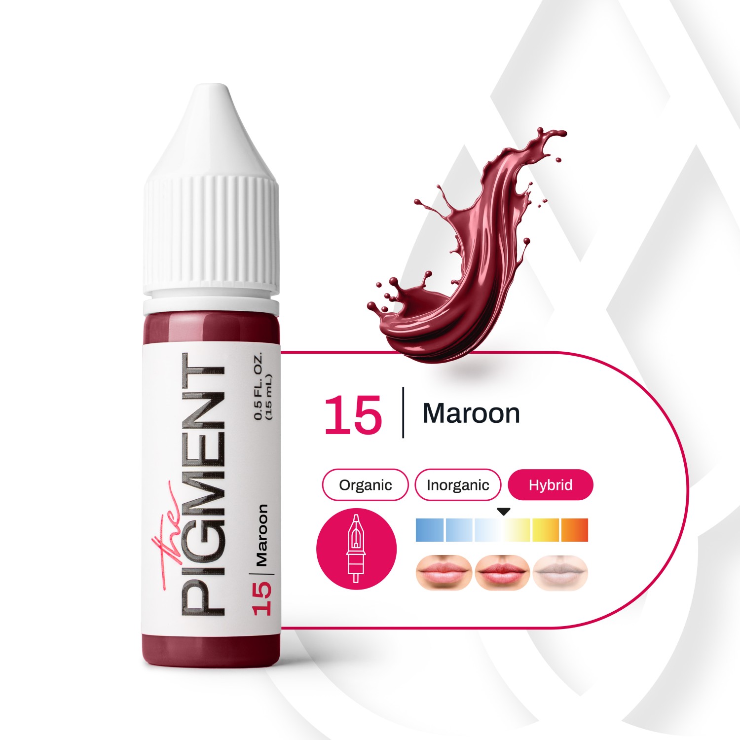 THE PIGMENT ტუჩის პიგმენტი Maroon 15 მლ.